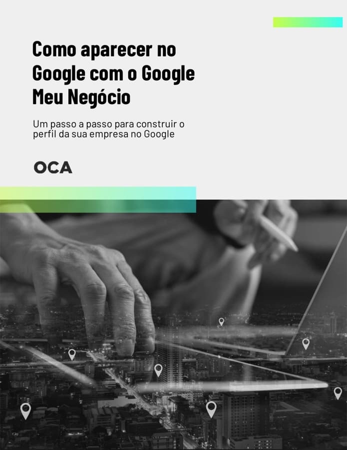 Capa do e-book Como aparecer no Google com o Google Meu Negócio
